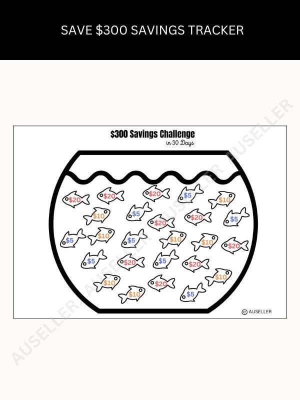 Fish Bowl Savings Tracker Bundle product image (3)