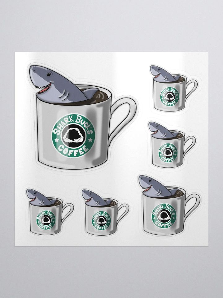Shark Bucks 6Stickers product image (2)