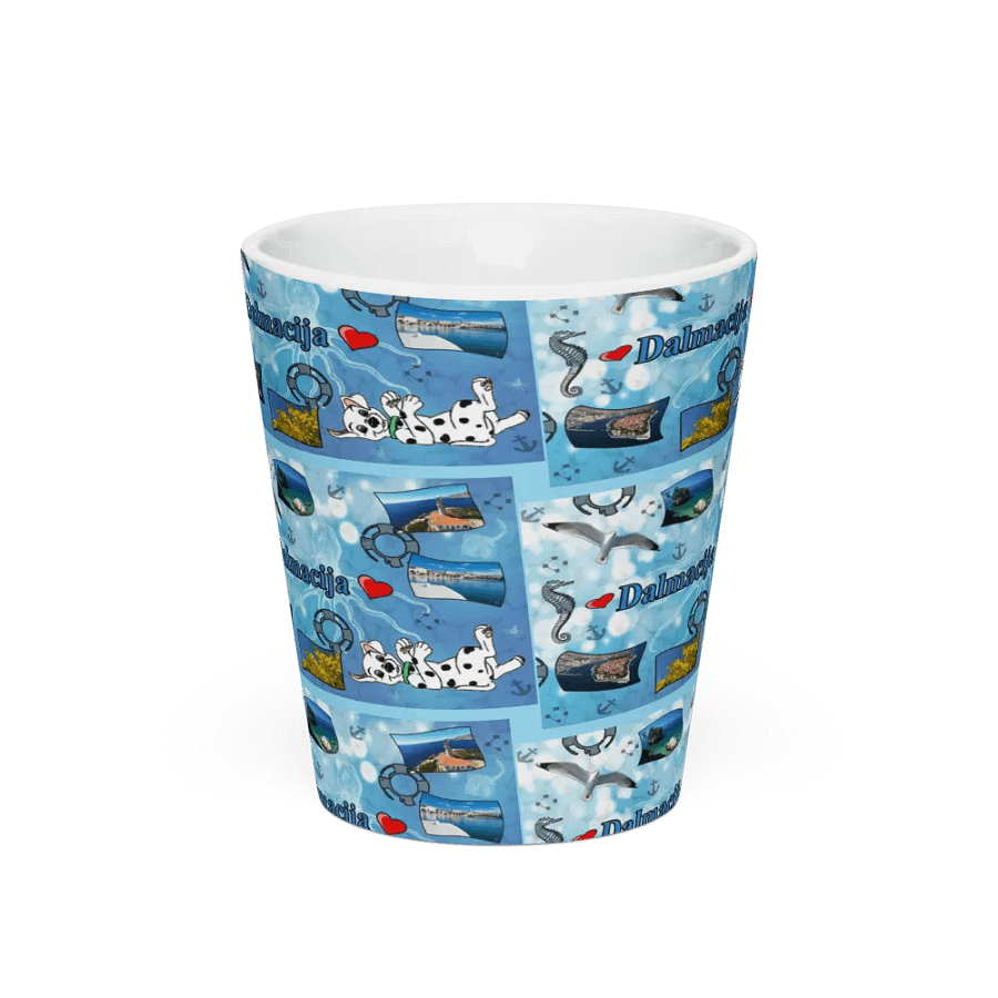 Sea design Dalmacija summer - (photoshop by Dina R.) - Latte Mug product image (3)