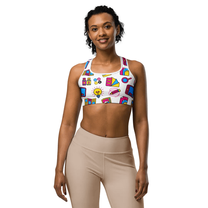 Retro Tech Non-Adjustable Sports Bra product image (1)