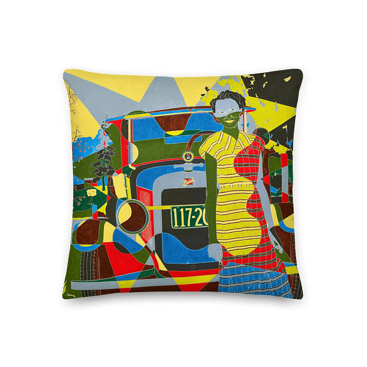 Peggy's Buick (2015) Pillow (one sided) product image (1)