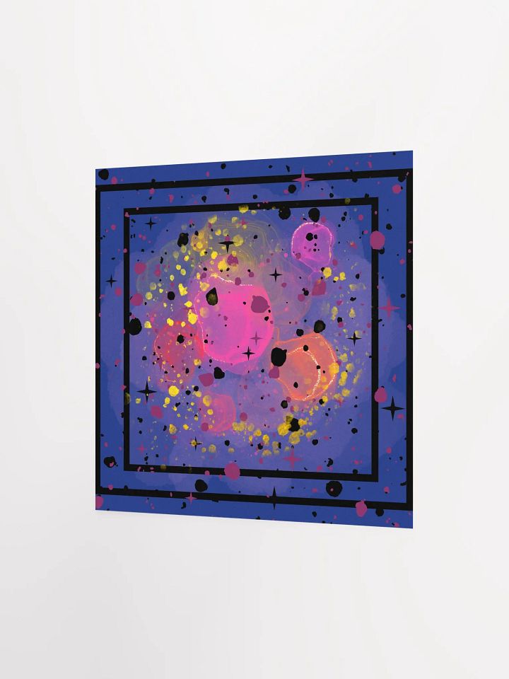 Vibrant Splatter Burst Poster product image (8)
