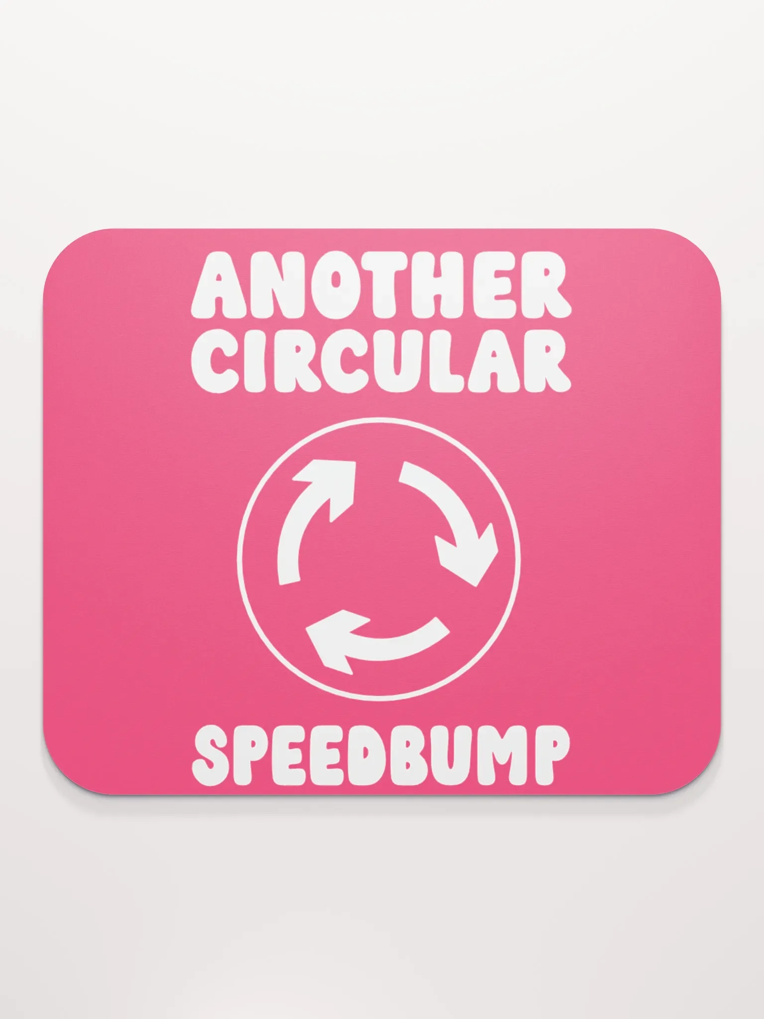 Mouse Mat: "Another Circular Speedbump" product image (2)