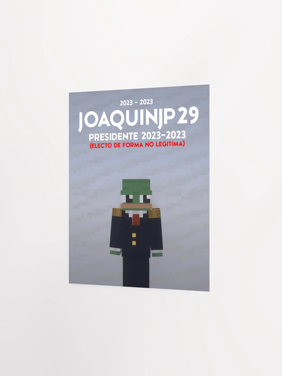 JoaquinJP29 II "Presidente" de NSCSL.COM - Poster product image (2)