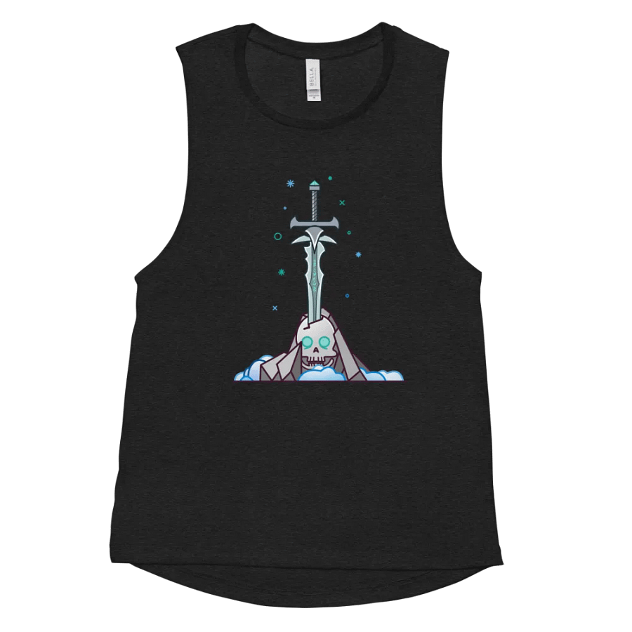 Sword in the Skull - Lich Variation - Women's Style Muscle Tank product image (12)