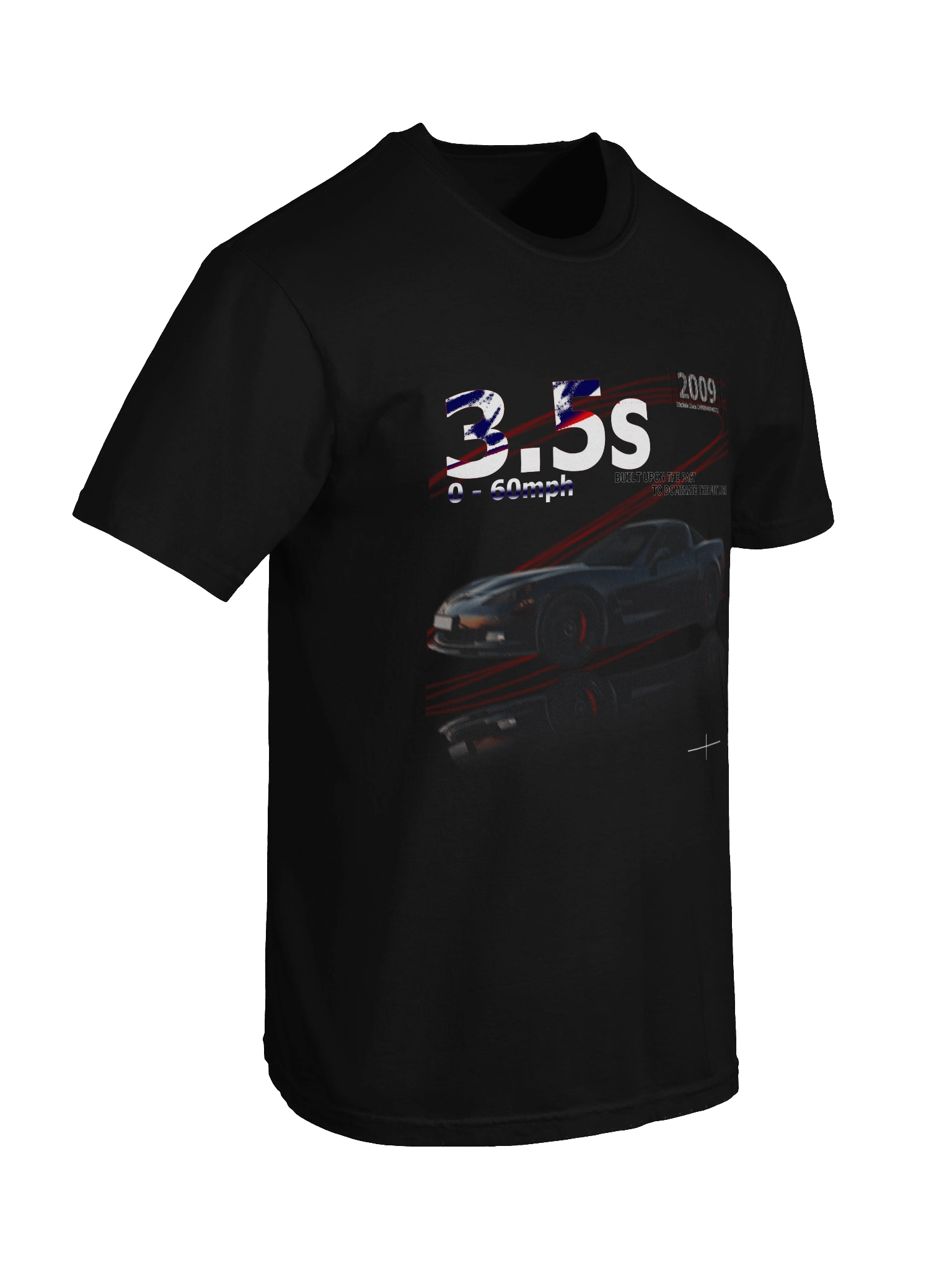 2009 Barcode - 3.5s 0 - 60 - Black Car | Shirt product image (5)