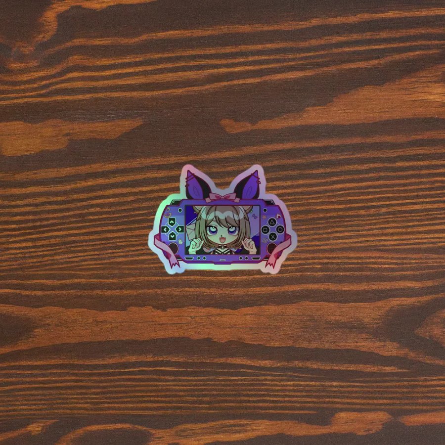 Gamer Nico Console Holographic Sticker Set product image (5)