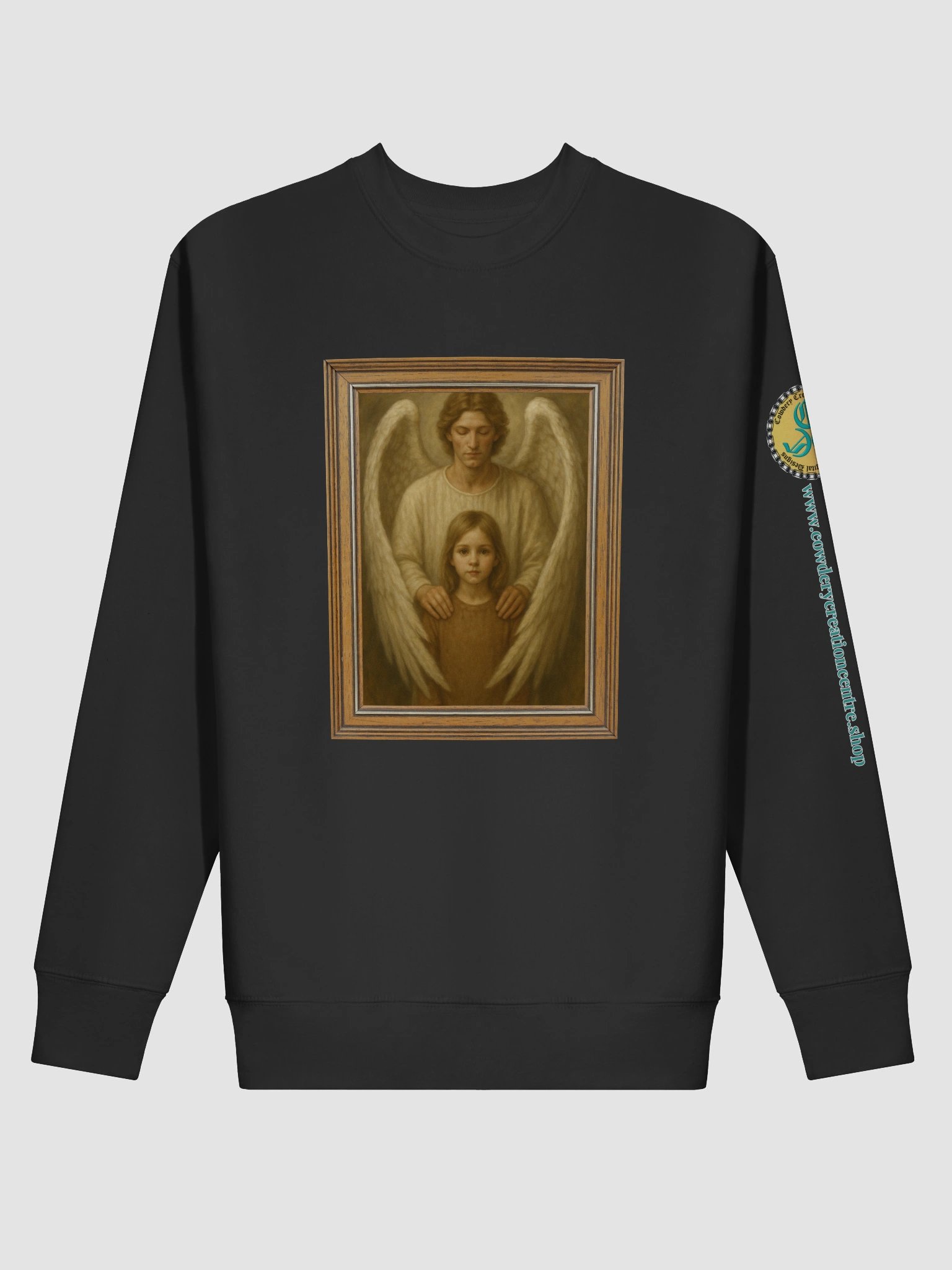Angels Watch Over Them (Female) Cotton Heritage Premium Sweatshirt product image (16)