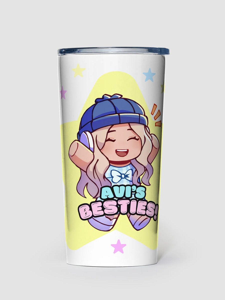 Avi's Besties Stainless Steel Tumbler product image (1)