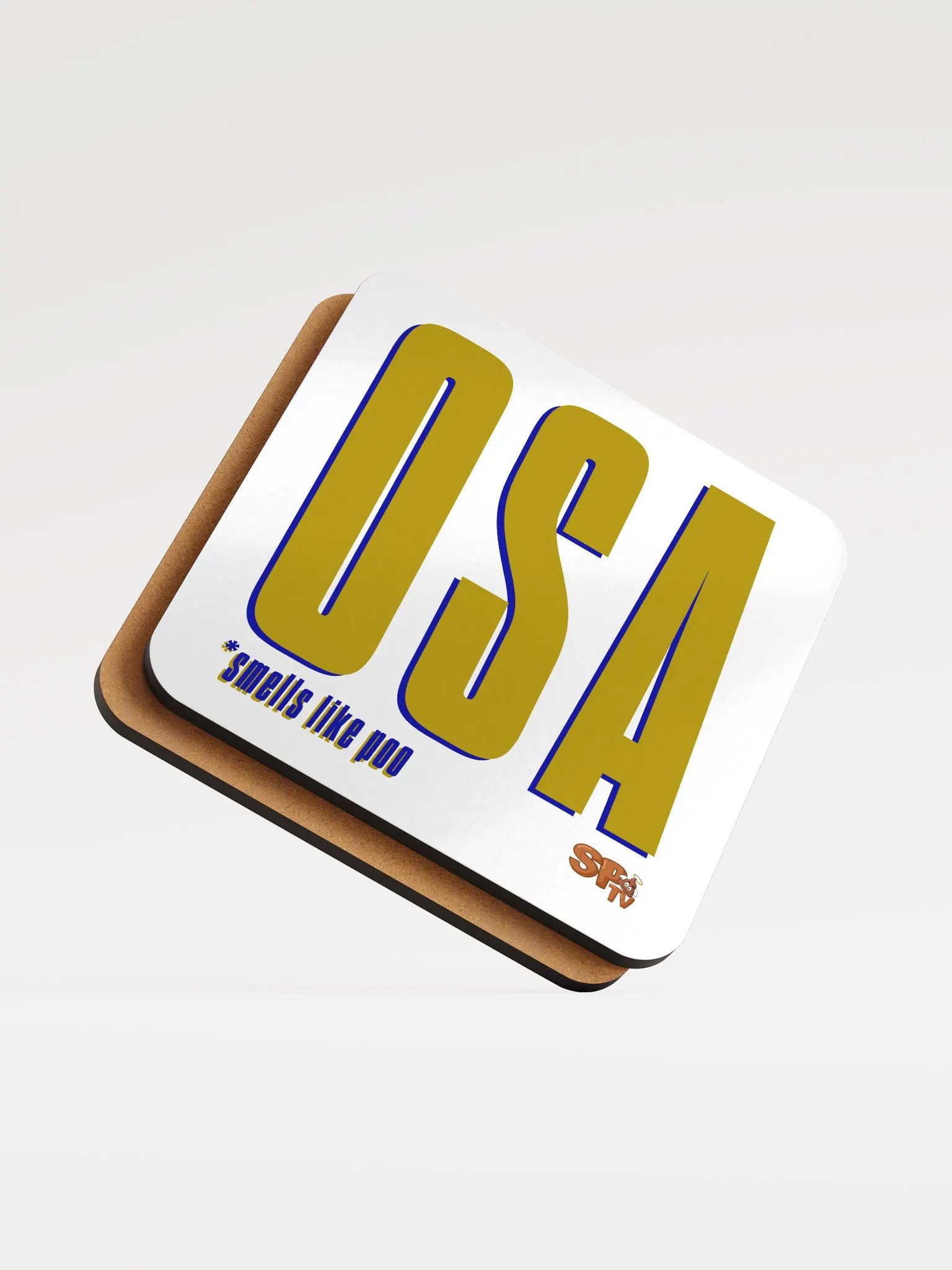 OSA Agent Glossed Cork Coaster product image (5)