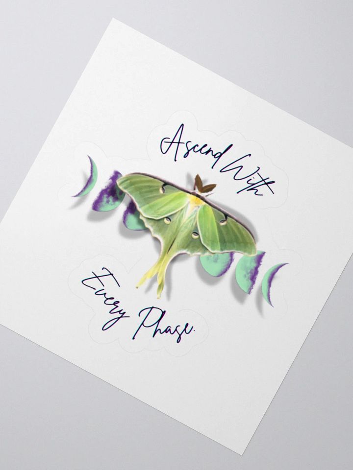 Ascend With Every Phase Sticker product image (5)