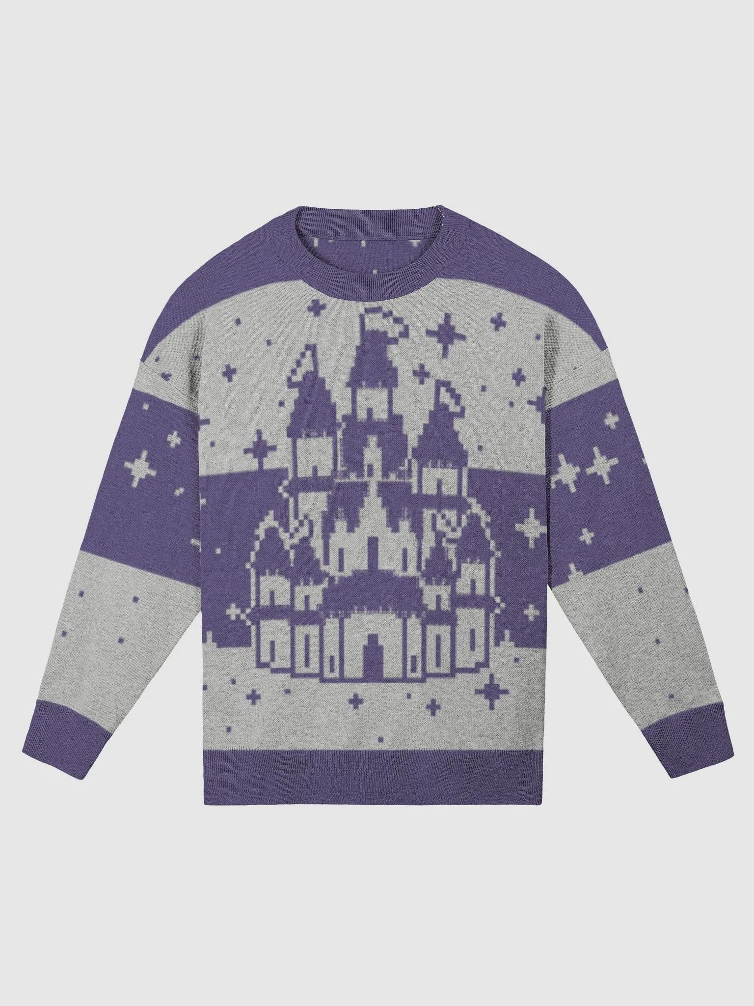 Purple Christmas Castle Jumper product image (3)