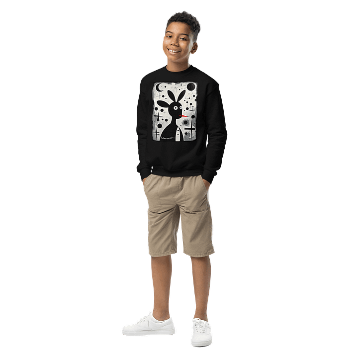 Gildan Youth Crew Neck Sweatshirt product image (1)