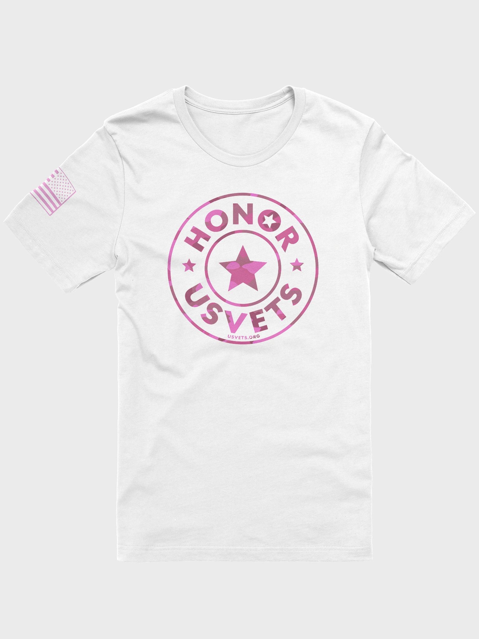 Pink HONORUSVETS Star Tee product image (3)