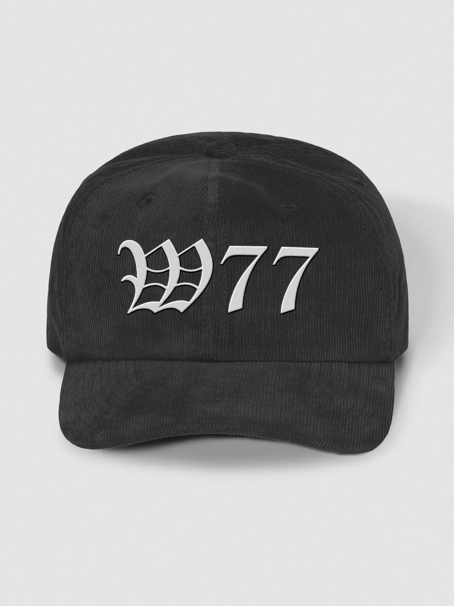 W77 Beechfield Corduroy Dad Hat product image (1)