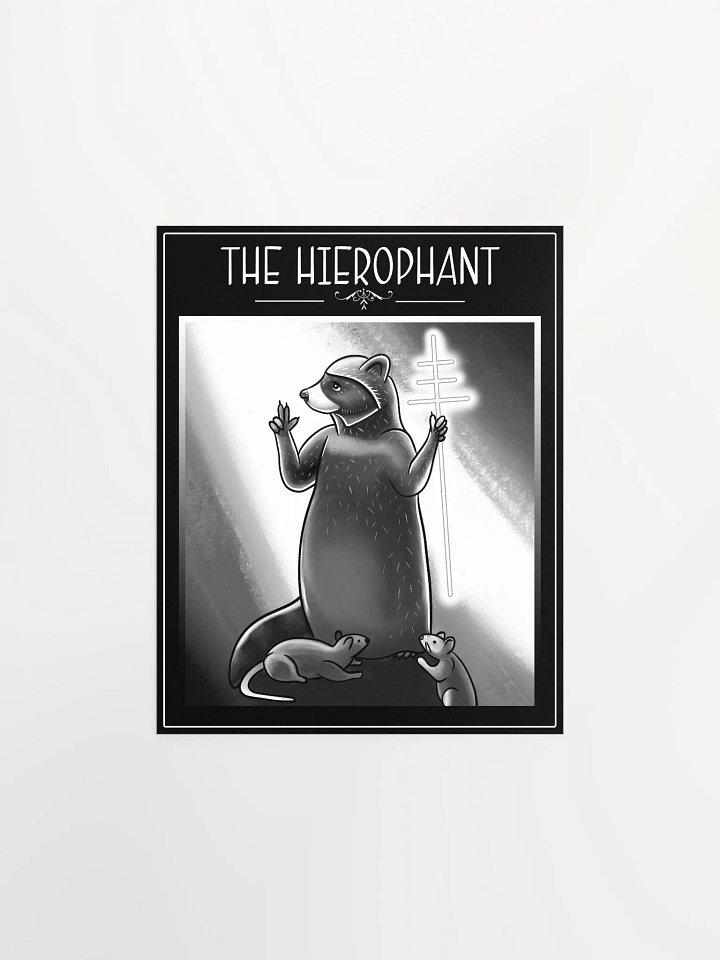 The Hierophant - Trash Friends Tarot product image (1)