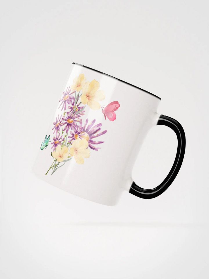 Fluttering Blooms Ceramic Mug product image (3)