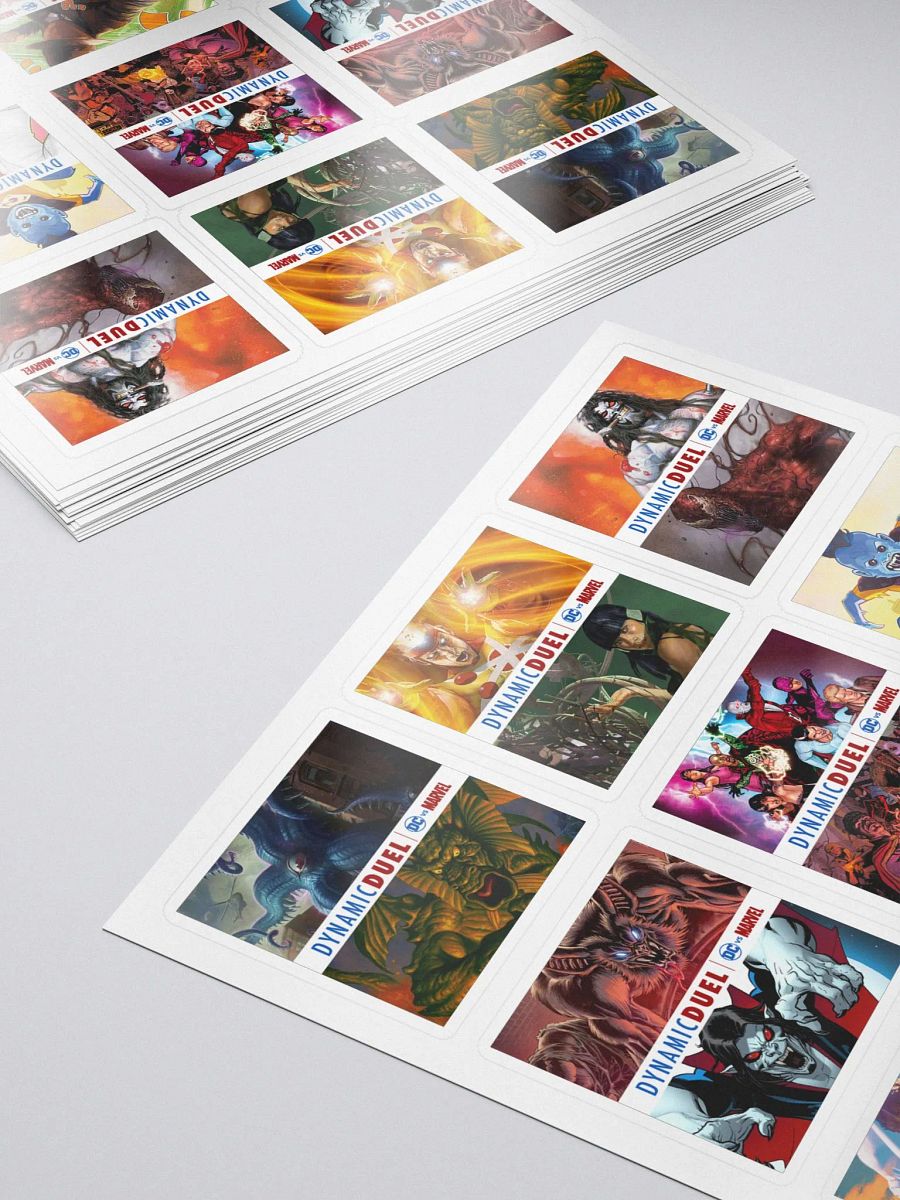 Dynamic Duel Episode Cover Stickers - Series 14 product image (5)