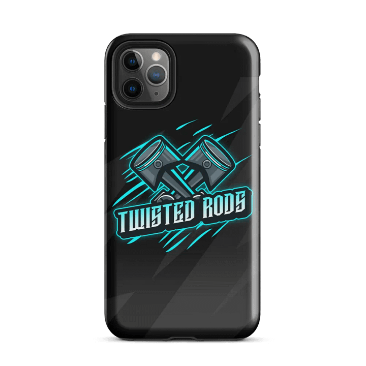 iPhone Twisted Rods Aqua Logo Case product image (67)