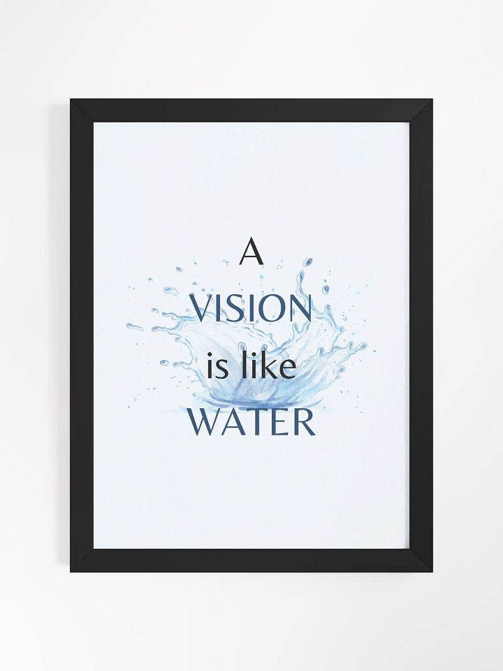 Visionary Splash Framed Poster product image (1)