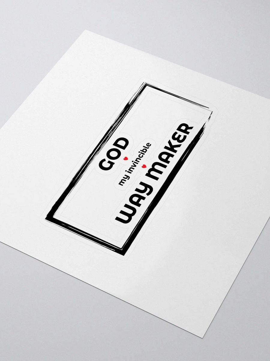 GOD MY INVINCIBLE WAY MAKER product image (10)