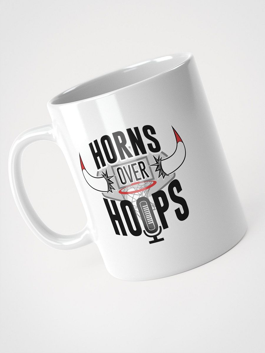 The Horns Over Hoops White Official Mug product image (9)