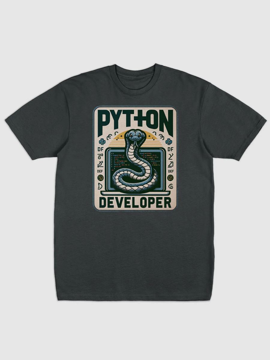 Code Serpent Tee: The Ultimate Python Developer Shirt product image (1)
