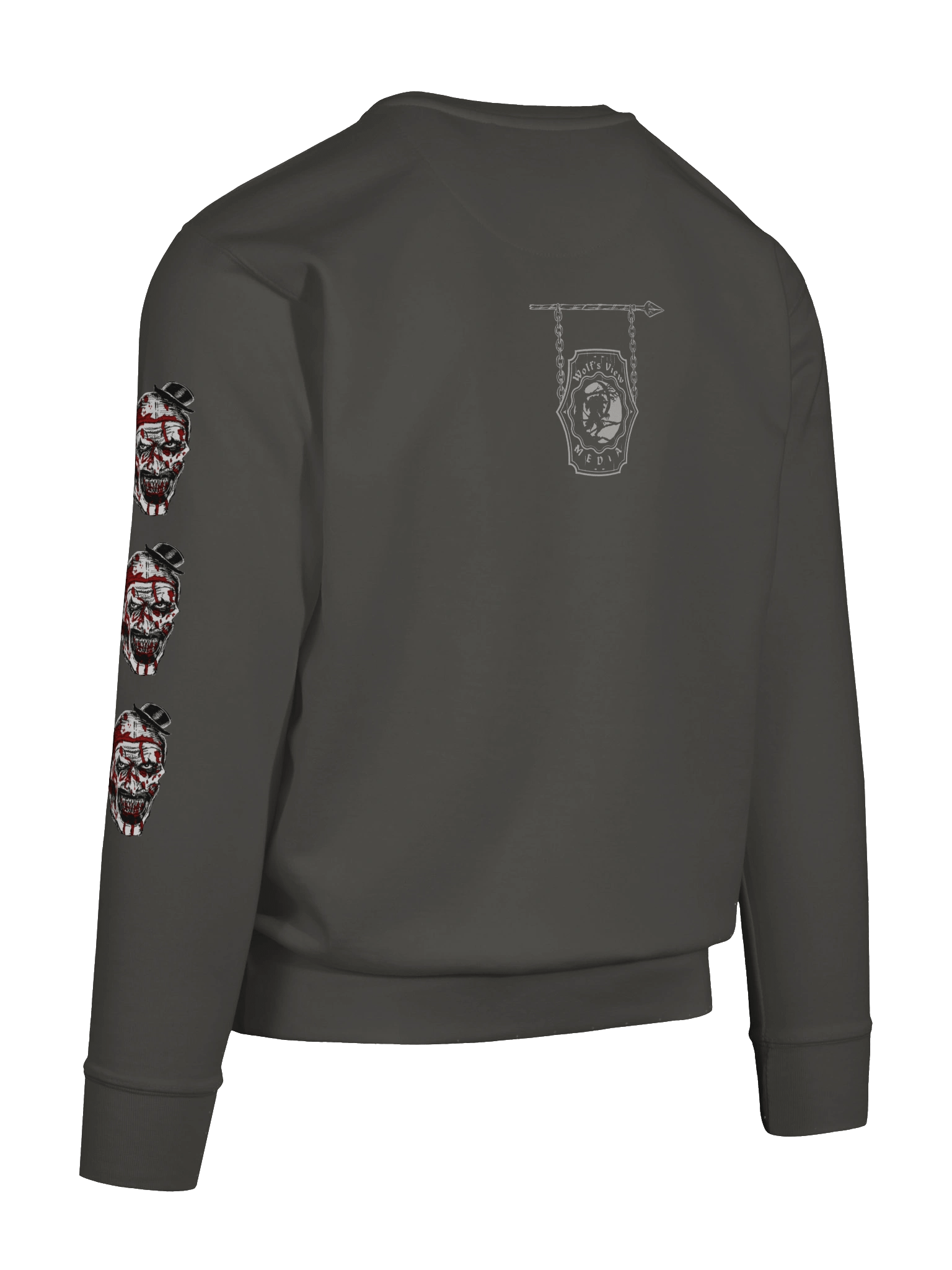 Trick or Treat with Art the Clown- Bloody Version- Unisex SweatShirt product image (69)