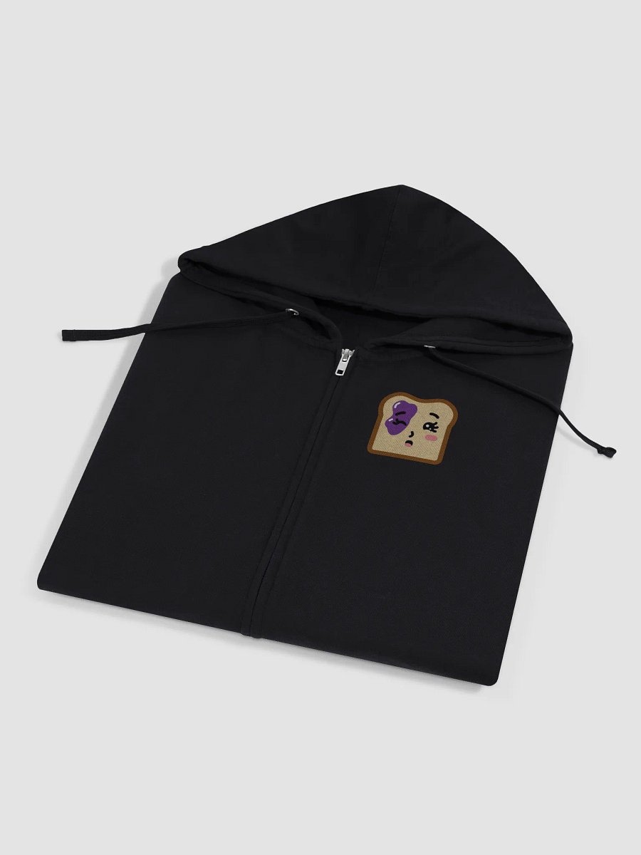 Jelly Couple Fleece Zip Up Hoodie - Toast product image (4)