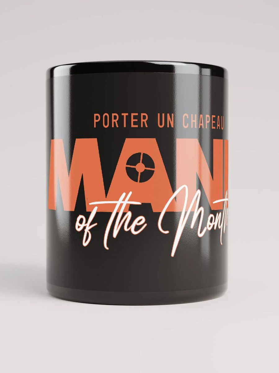 MANN of the Month Black Coffee Mug product image (10)