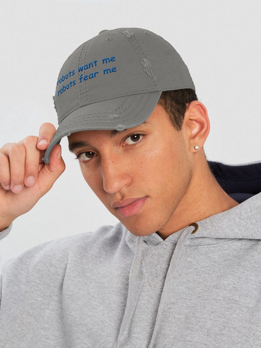 weird robot fishing hat product image (2)