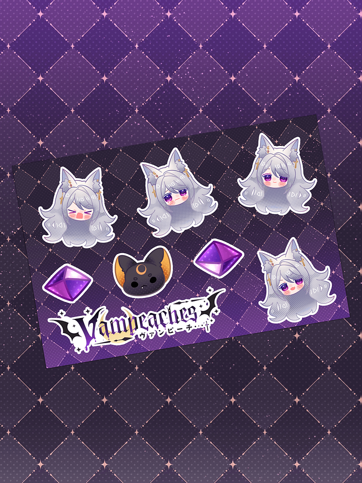 [Vampeaches Debut] Sticker Sheet product image (1)