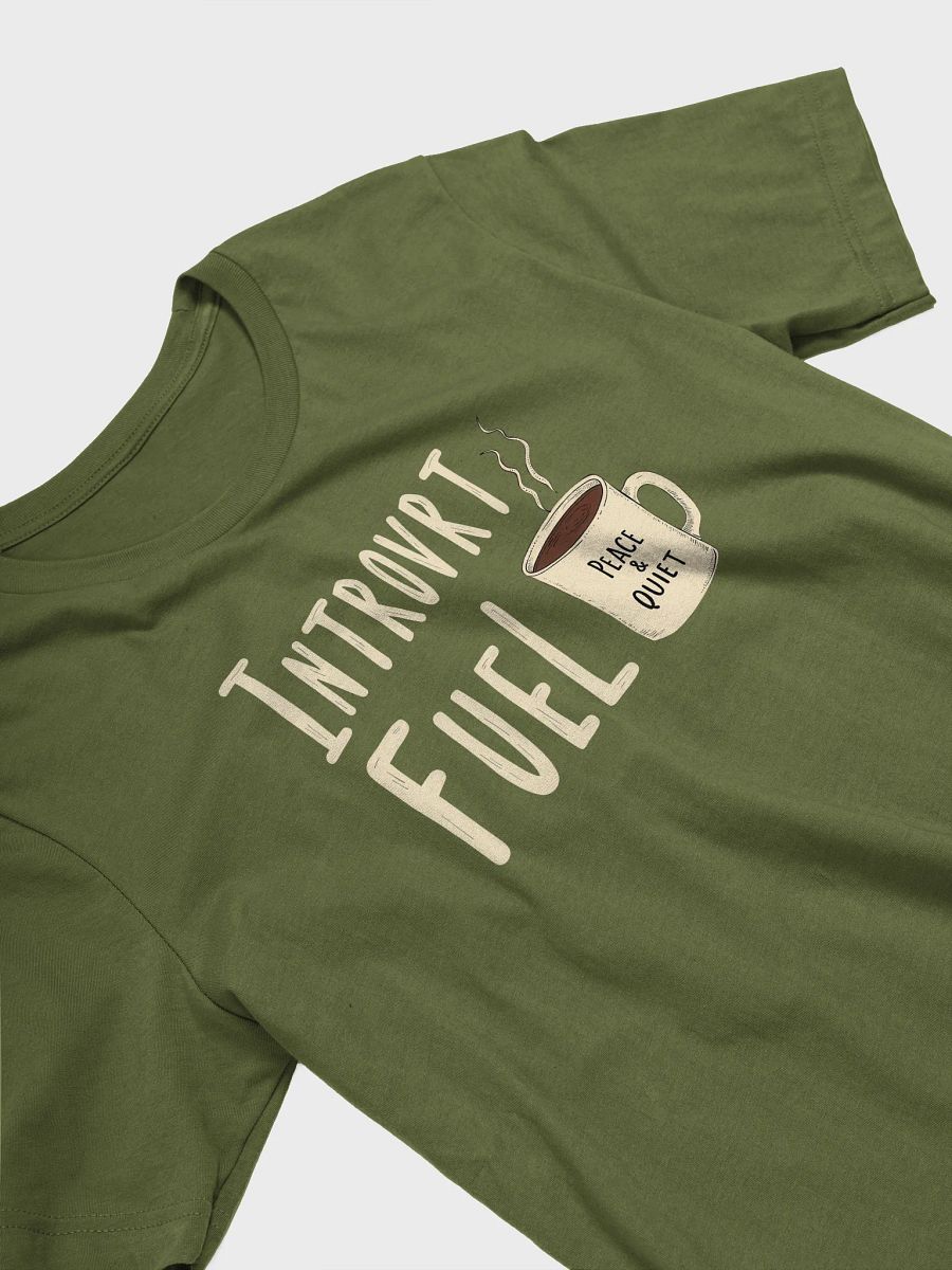 Introvert Fuel Coffee T-Shirt product image (3)