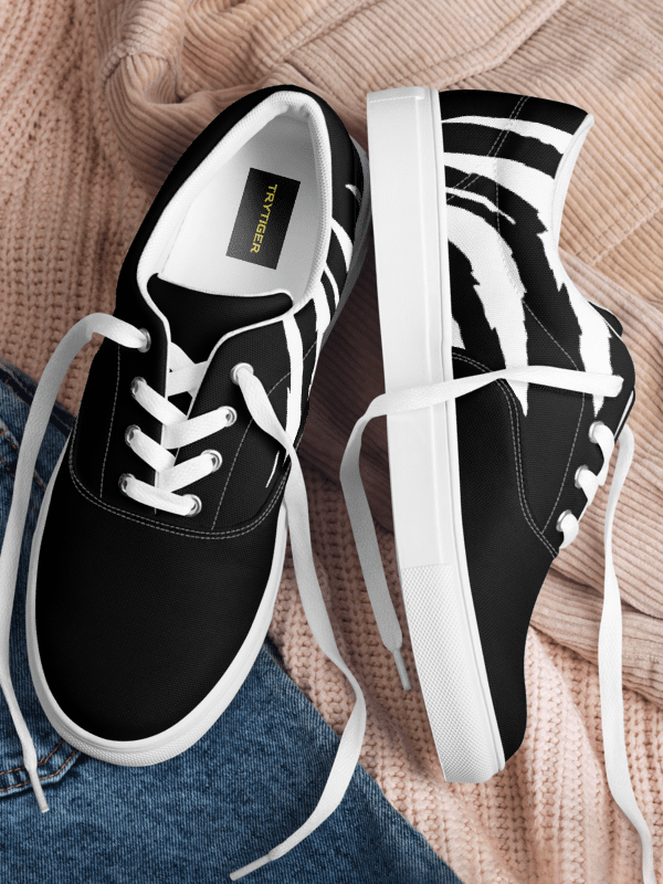 Zapatos de lona para hombre edición TryTiger garra blanca product image (1)
