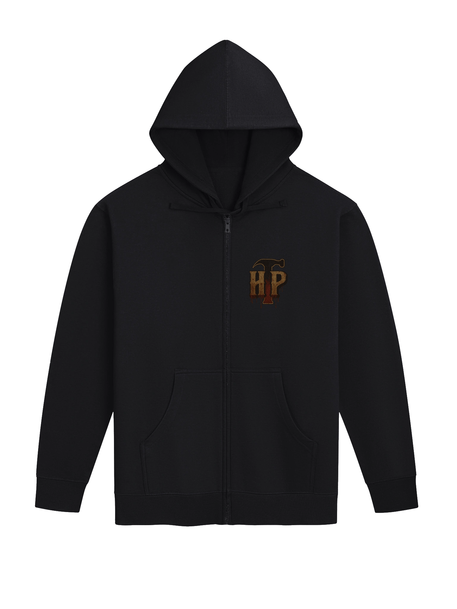 SHIFT TO RUN Hammered Fleece Zip-Up Hoodie product image (3)