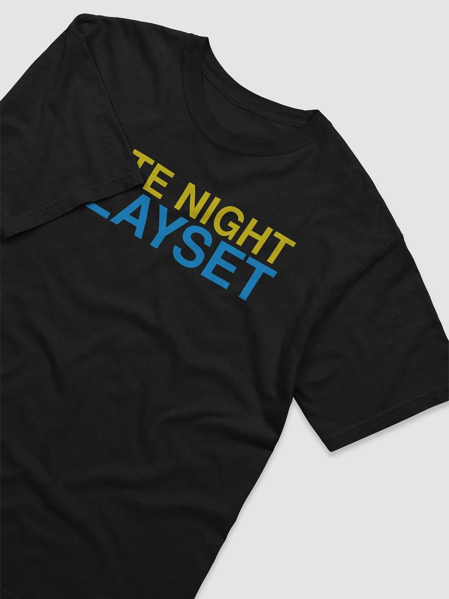 Late Night Playset Logo Short Sleeve T-Shirt product image (3)