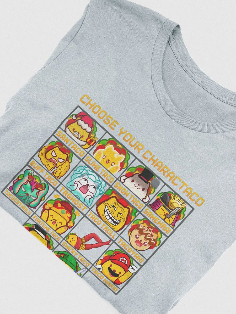Choose Your Charactaco Retro Arcade Bella+Canvas TShirt White product image (17)