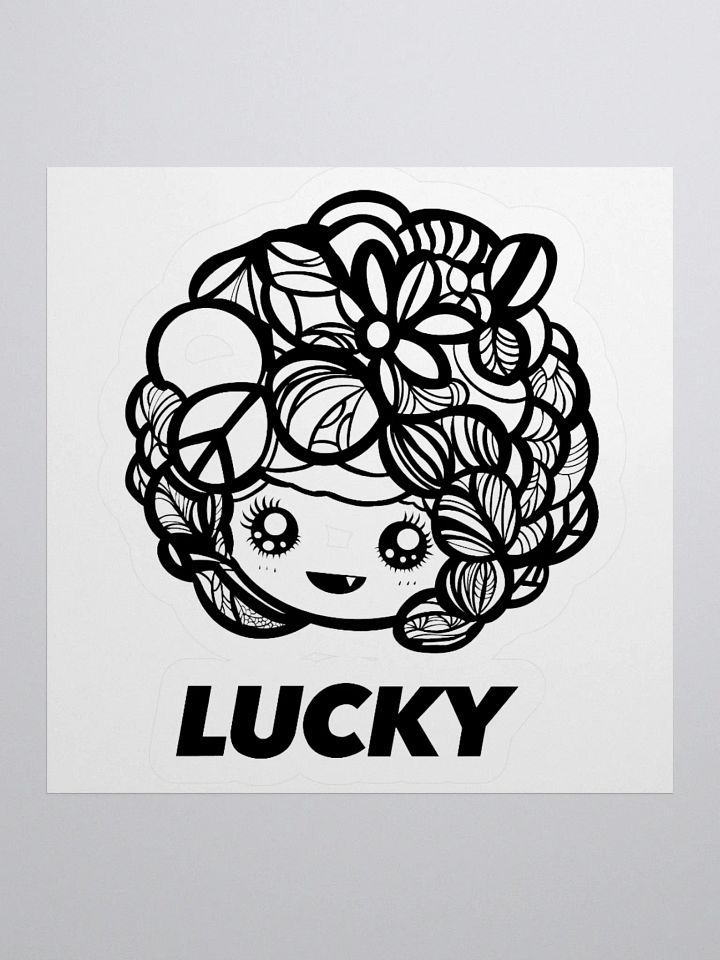 LUCKY STICKER product image (1)