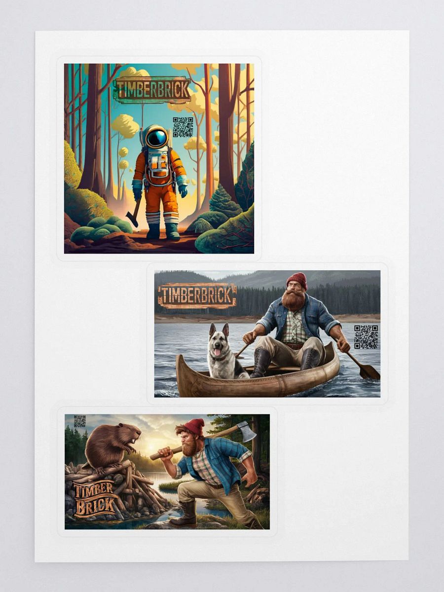 Timber Sticker Sheet! product image (3)