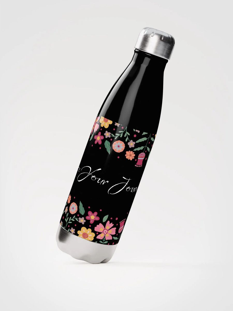Embrace Your Journey Water Bottle - Black product image (2)