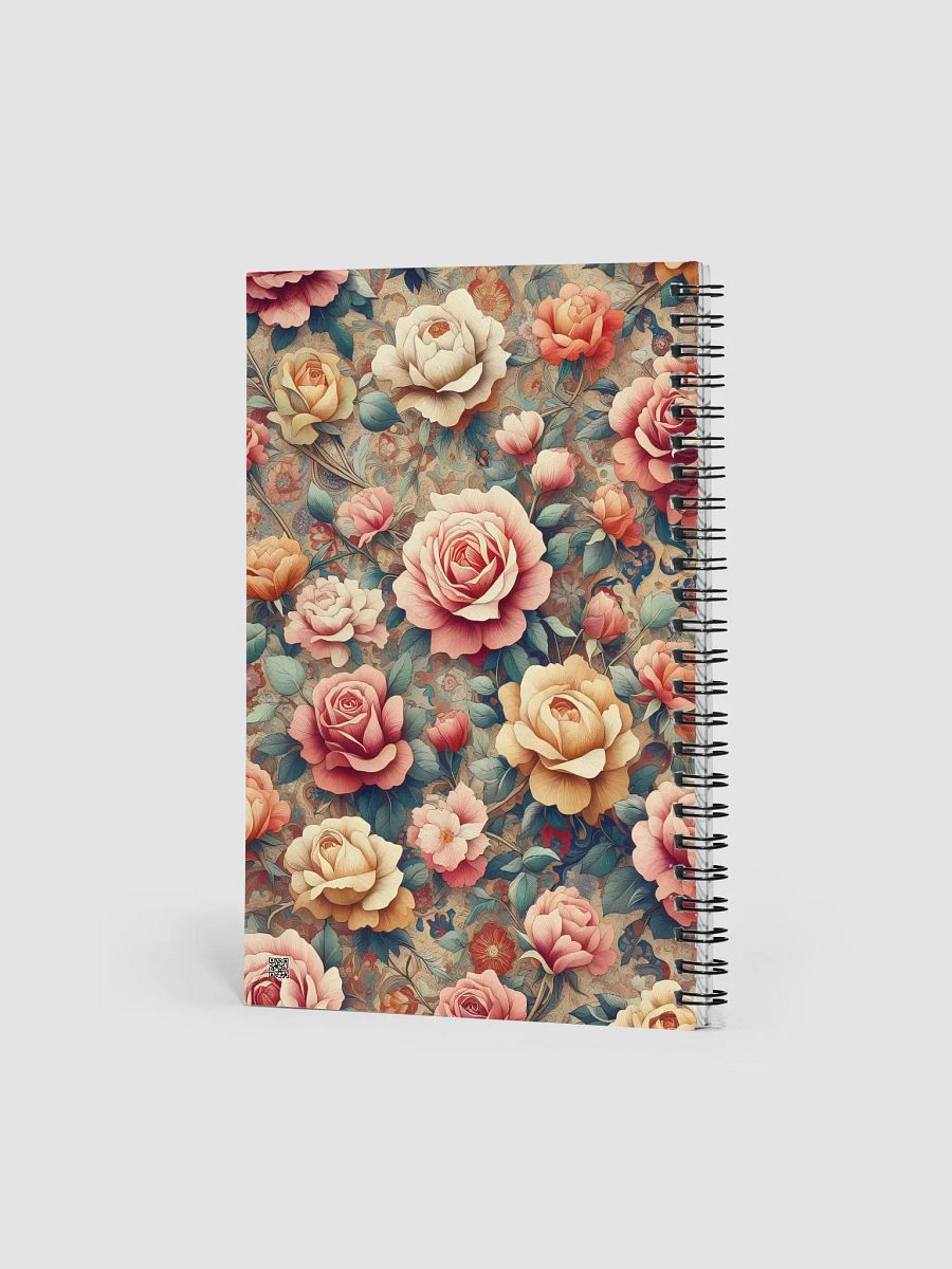 Royal Floral Spiral Notebook product image (2)