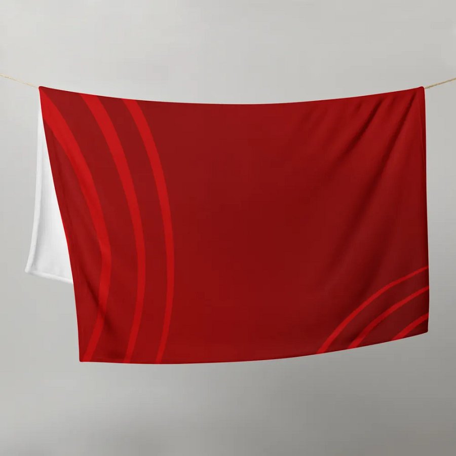 Bright Red Blanket (New) product image (21)