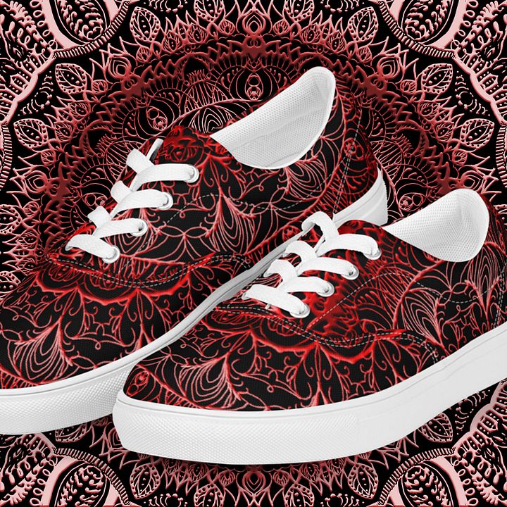 Mandala Magic Lace-Up Shoes product image (1)