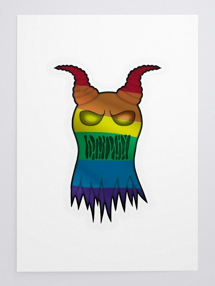 Ghosty Boii Pride Sticker product image (1)
