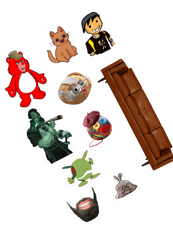 Couch Homies Sticker Sheet #2 product image (1)