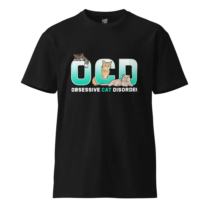 Obsessive Cat Disorder – OCD Cat T-Shirt product image (1)