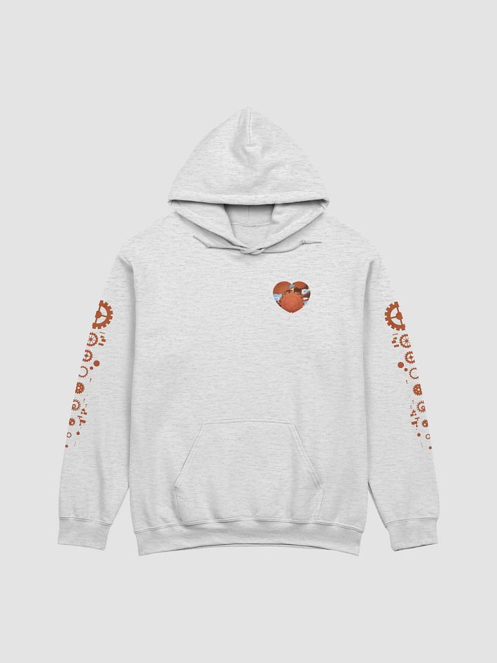 "GIVIN' 'EM WHAT THEY DESERVE!" Chibi Noure Hoodie (with black text) product image (2)