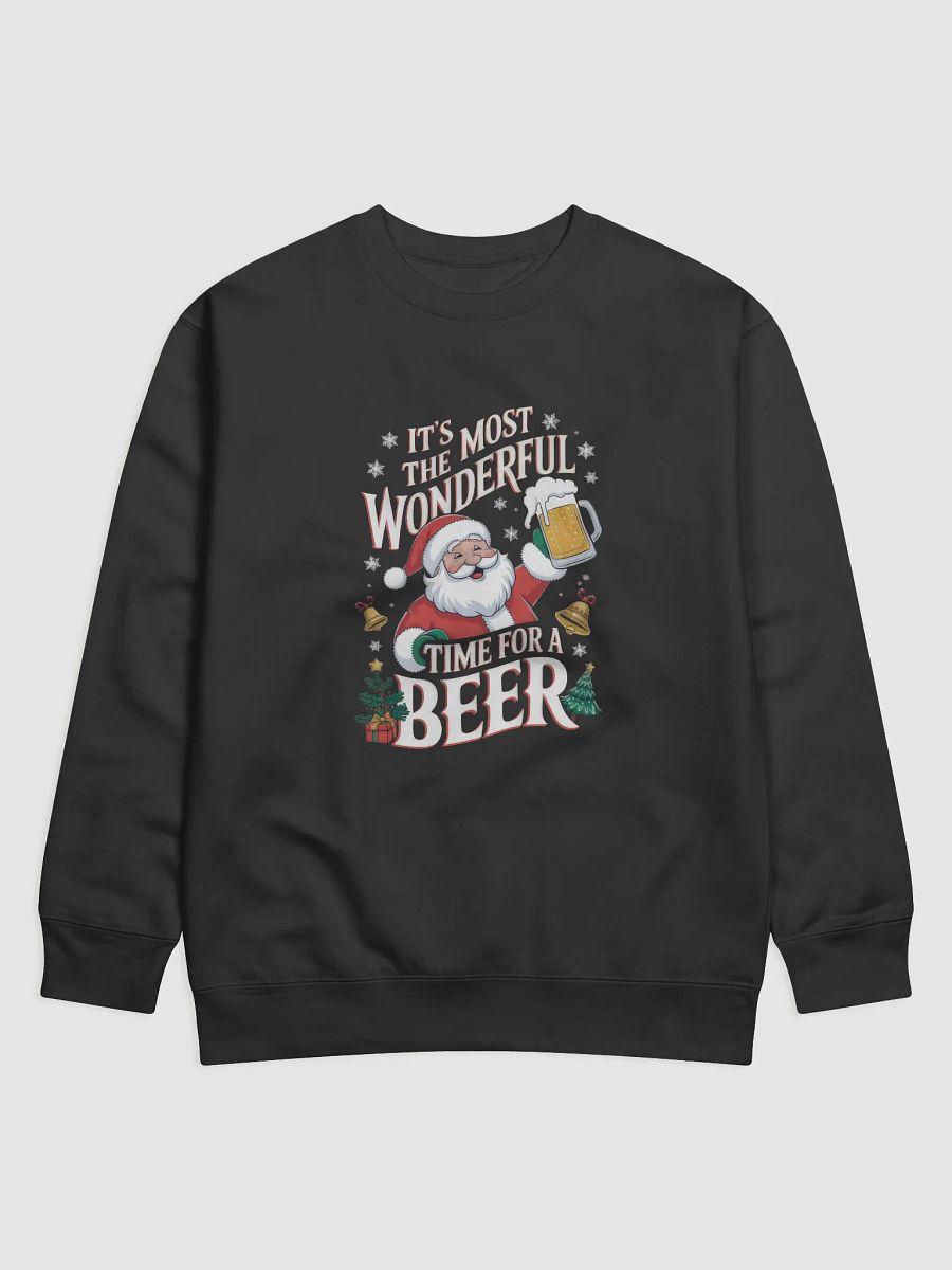 Santa’s Holiday Cheers Cotton Heritage Premium Sweatshirt product image (1)