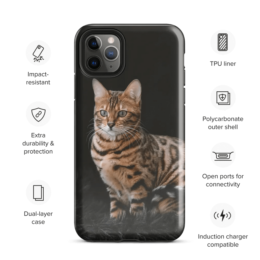 Lovely Kitty Phone Case: Style and Protection Combined product image (35)