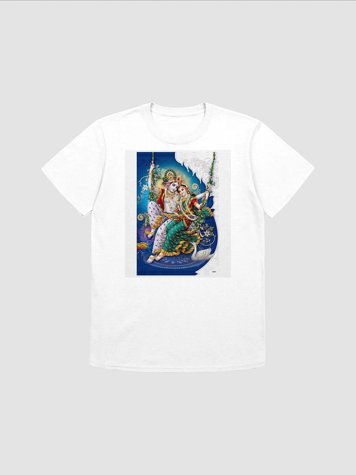 Butifull T-Shart For Man With Degine Of Radhe Krishna product image (1)